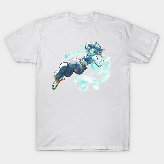 Lapis Lazuli Steven Universe T-Shirt by Schpog